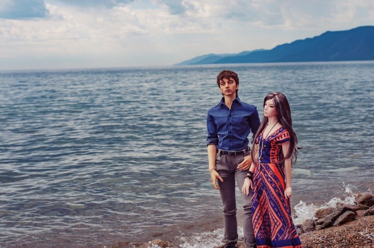 Аюна и Баир на Байкале | Бэйбики Аюна и Баир на Байкале — Куклы Iplehouse (Иплхаус): BJD (БЖД) (фото 10)