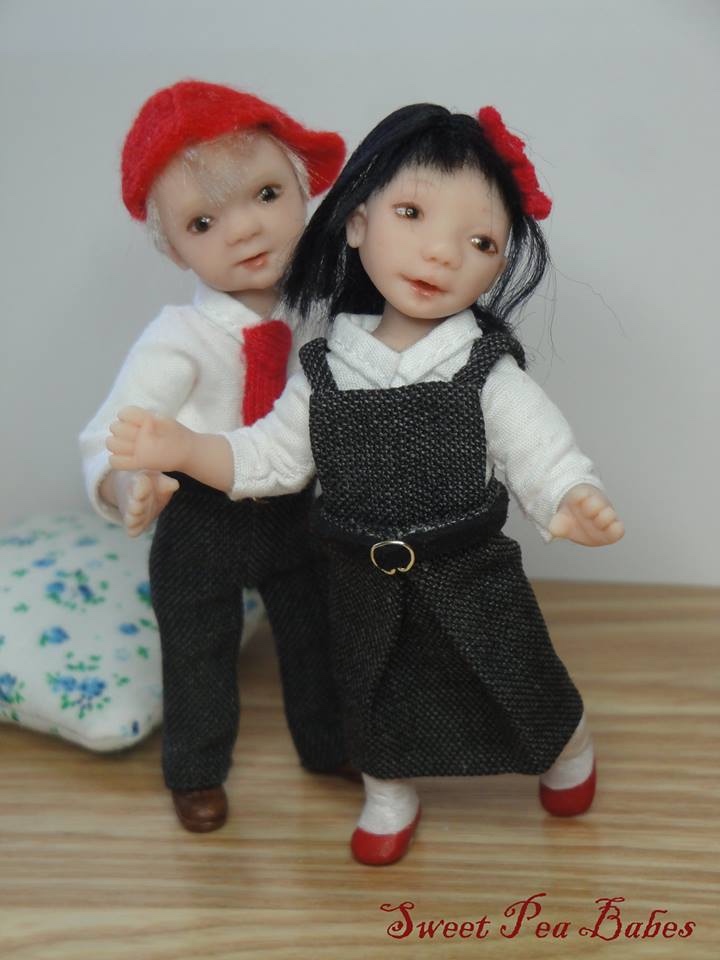 Sweet Pea Sculpts - Original Artist Miniature Dolls and Figurines made from Polymer Clay - часть 3 | Бэйбики Sweet Pea Sculpts - Original Artist Miniature Dolls and Figurines made from Polymer Clay - часть 3 (фото 10)