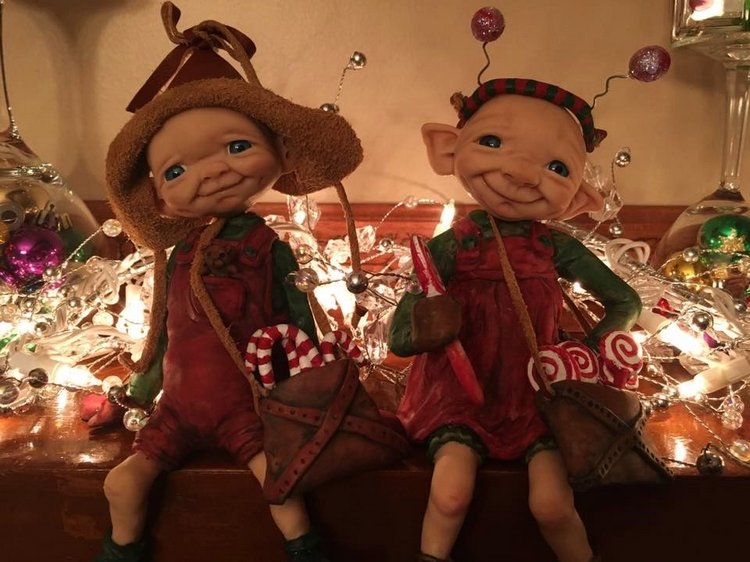 Kandys Kozy Kabin Kreations - небольшой обзор Авторских кукол Kandy Jacks