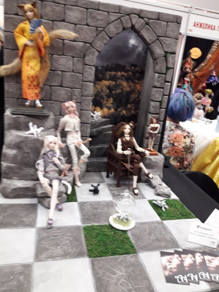 XV Международный Салон Авторских кукол на Тишинке моими глазами. Часть III, завершающая