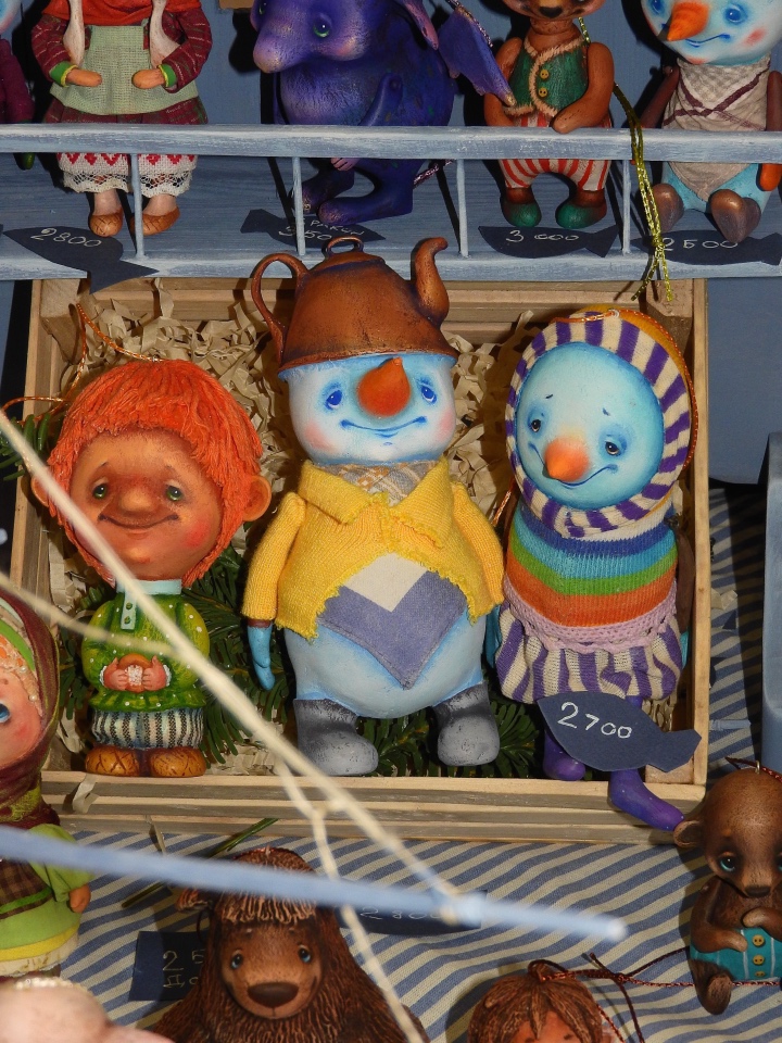 XV Международный осенний салон авторских кукол на Тишинке с 4 по 6 октября 2019 года в Москве - часть 3