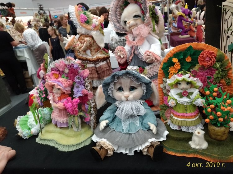 XV Международный Салон Авторских кукол на Тишинке моими глазами. Часть II