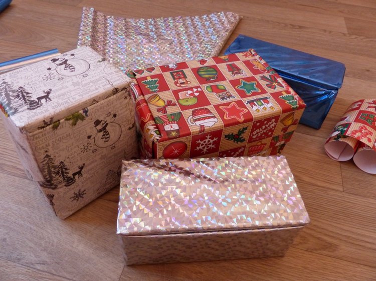 Новогодняя упаковка, провожаем в путь зверяток. Разные фотографии (фото 10)