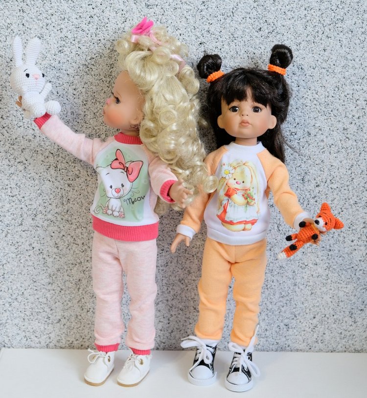 Мои нежные "лапоточки" от Линды Рик