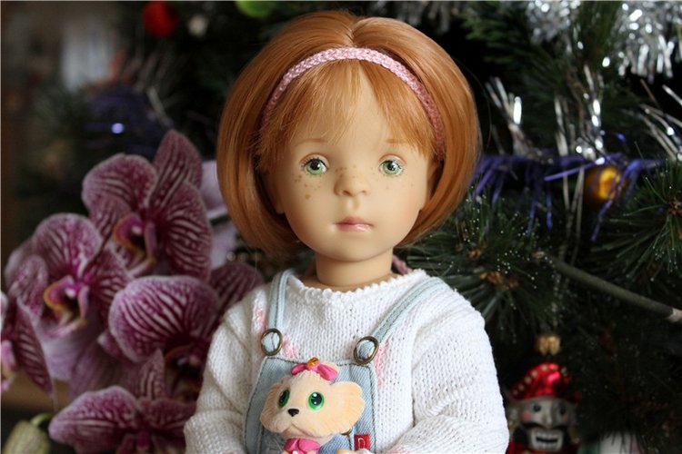 Моя коллекция кукол с авторской росписью Sylvia Natterer (фото 5)