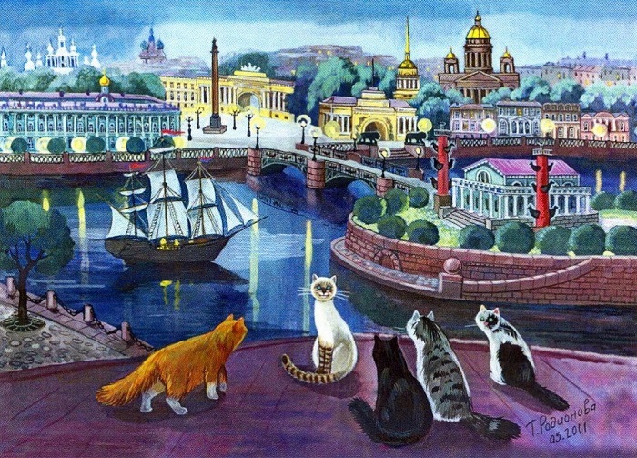 Пушистые хвостатые друзья Татьяны Родионовой