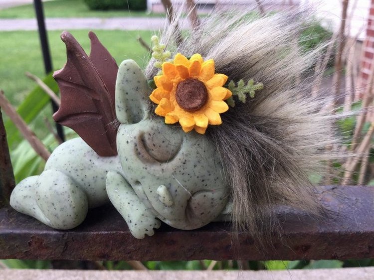 Trollflings - Авторские миниатюрные куклы - тролли by Amber Matthies (фото 7)