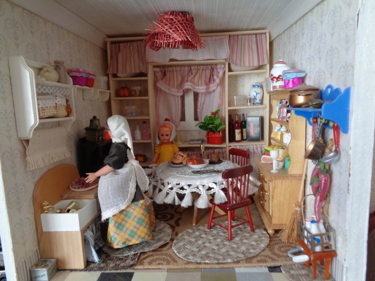 Мой кукольный дом — Кукольные домики своими руками: фото (фото 10)