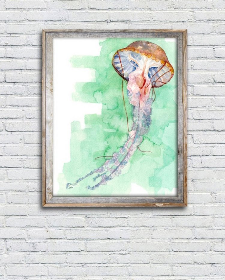 TheColorfulCatStudio - Иллюстрации подводного мира by Rachel Byler