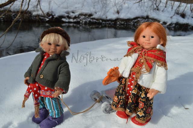 Зима не спешит уходить... Вихтели Rosemarie Anna Muller (фото 8)