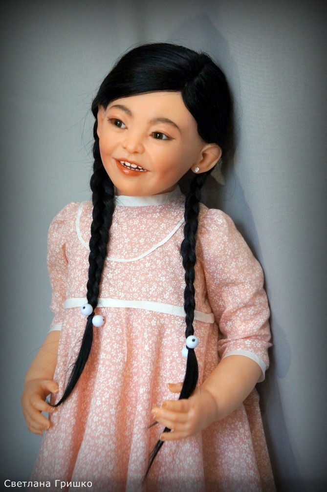 ООАК кукла Светланы Гришко. Казуко (фото 2)