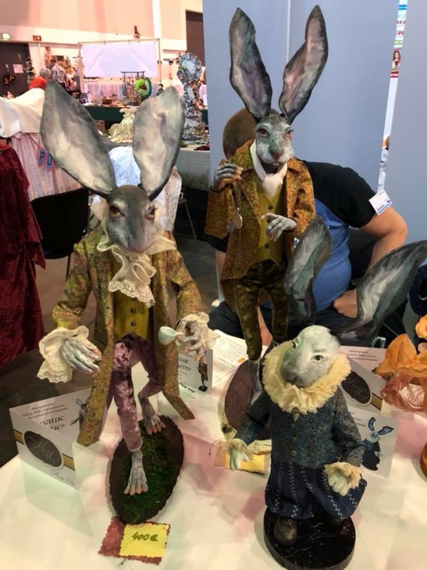 Выставка кукол и мишек в Мюнстере, Германия 28.04.2018-29.04.2018 год часть вторая