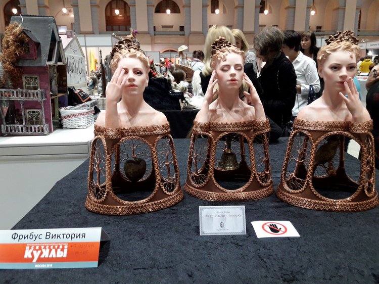 Искусство Куклы. Гостиный двор 2018. Выставку моими глазами - часть 2