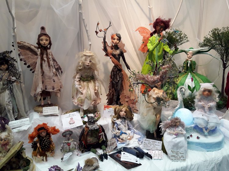 Искусство Куклы. Гостиный двор 2018. Выставку моими глазами - часть 2