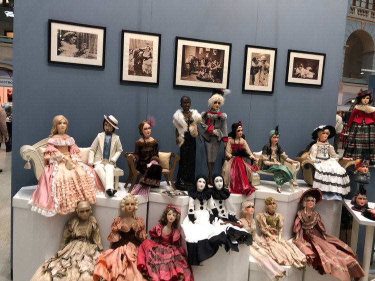 Искусство куклы. Гостиный двор декабрь 2018 - мой фотоотчет (фото 10)