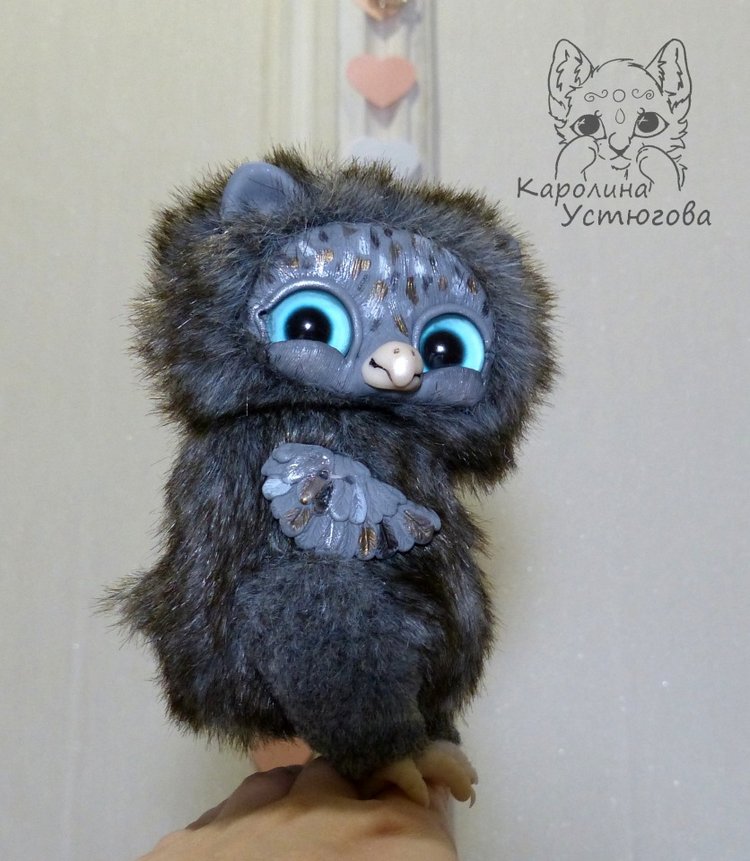 Парочка серых счастливых сов (фото 7)