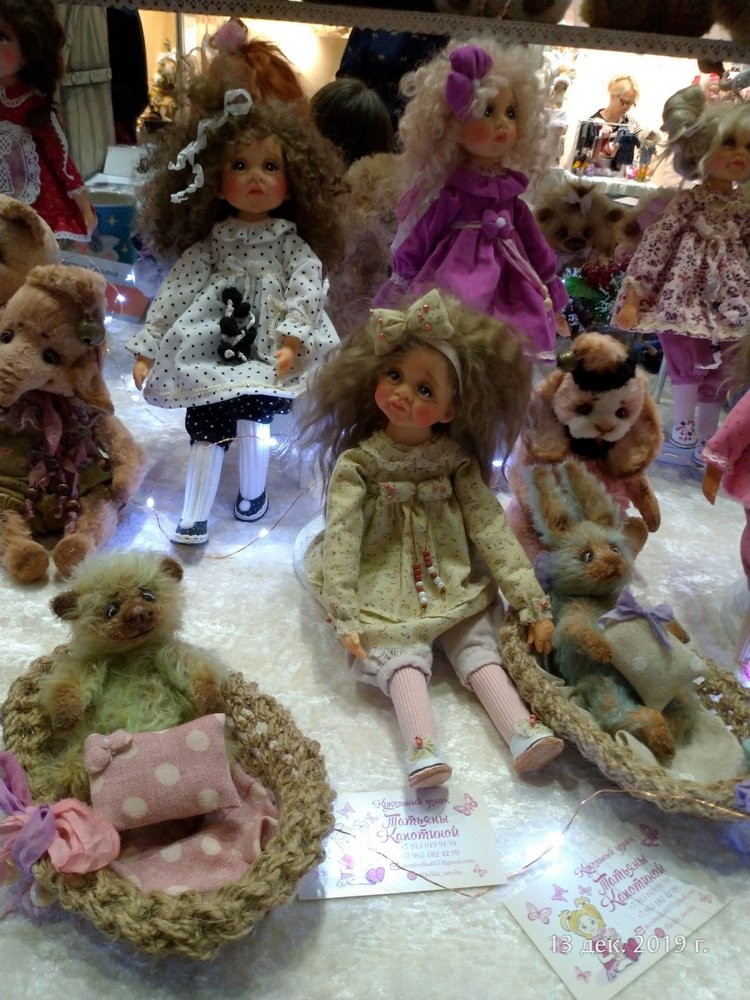 X Международная выставка "Искусство куклы" в Гостином дворе. Часть 2