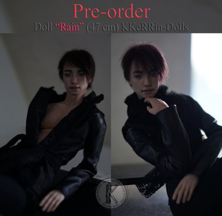 Авторская шарнирная кукла «Рейн», 47 см (фото 4)