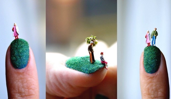 Миниатюры на.... маникюре (фото 6)