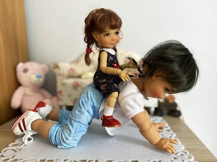 Я люблю свою лошадку — Куклы Meadow dolls (Медовушки): BJD (БЖД) (фото 3)