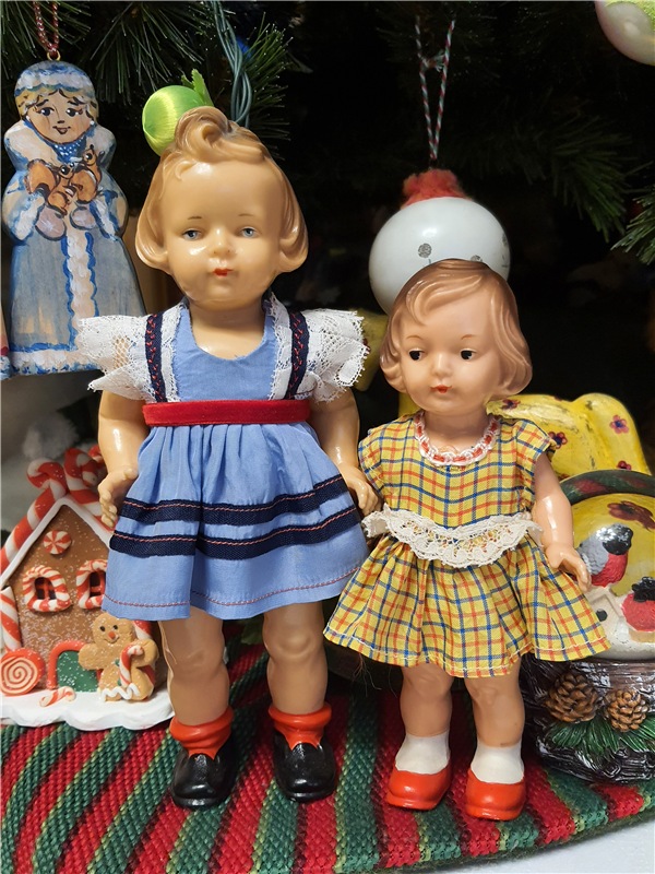 Снежно-Нежно Новогодний — Винтажные куклы ГДР (Немки): Бигги