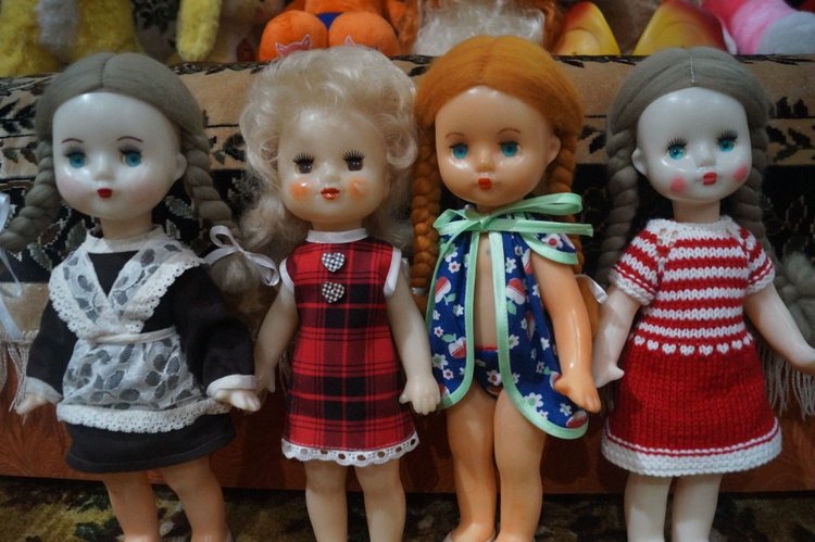 Свердловская фабрика игрушек. Все куклы и игрушки которые живут в моём музее (фото 4)