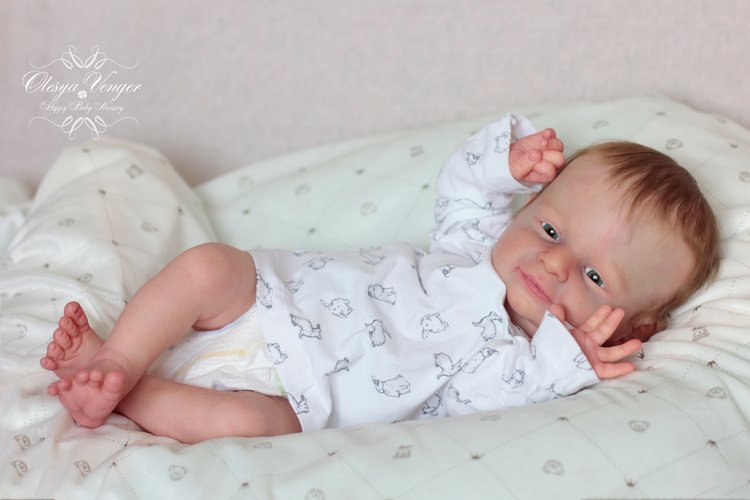 Прототип Марк от Ольги Ауэр (Marc by Olga Auer). кукла реборн Олеси Венгер