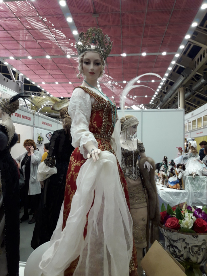 Moscow Fair Московская международная выставка кукол на Тишинке 13 - 15 апреля 2018. Мой фотообзор