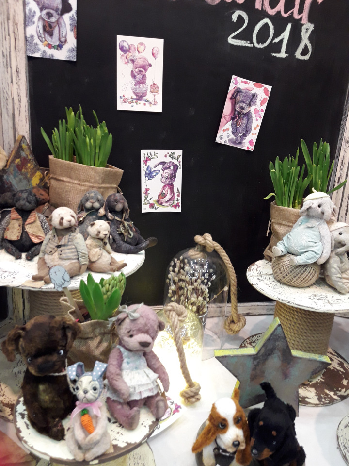 Moscow Fair Московская международная выставка кукол на Тишинке 13 - 15 апреля 2018. Мой фотообзор