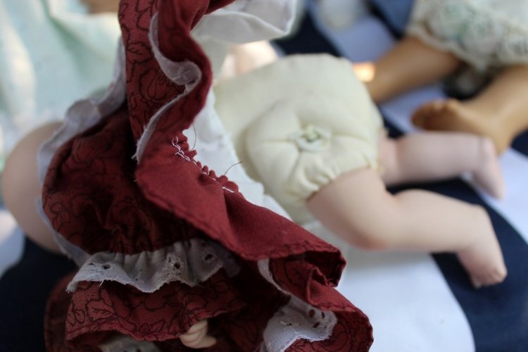 Большая коллекция Винтажных реплик с антикварных кукол - Часть 3 (фото 4)