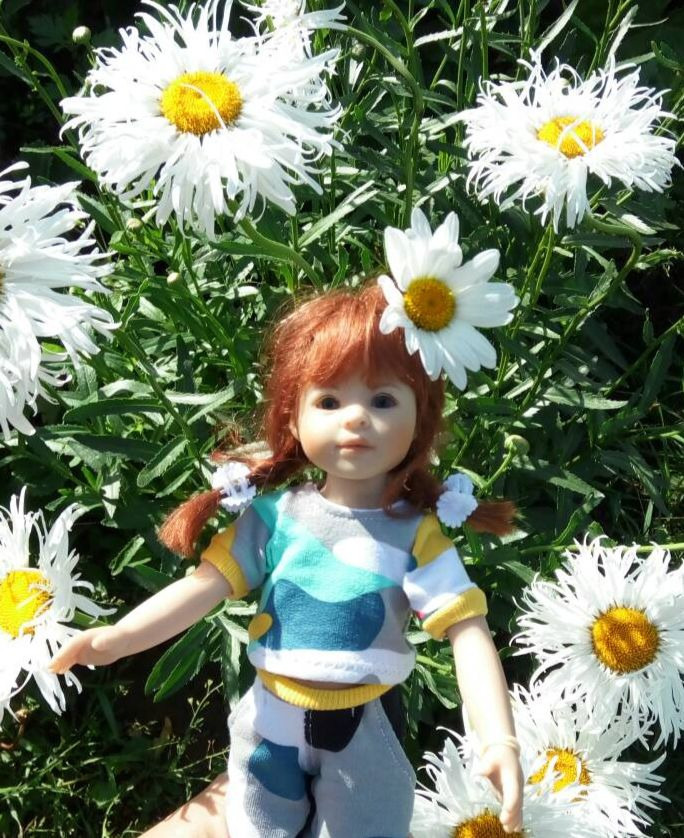 Наше лето. Коллекционная кукла Светочка Heidi Piusczok