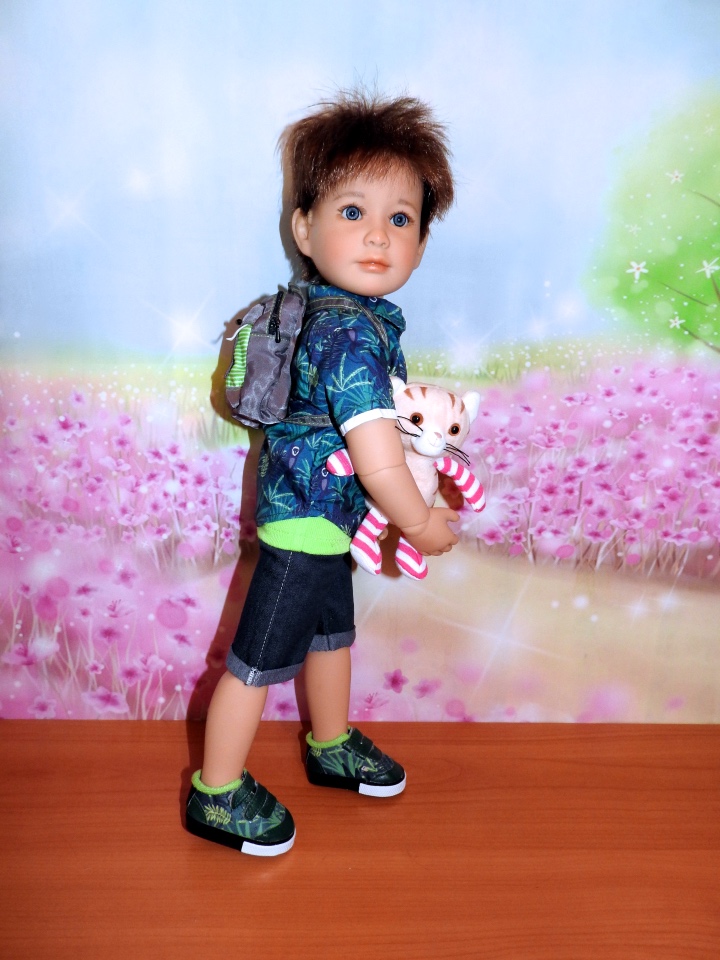 Давидка Kidz'n'Cats ООАК — Куклы Kidz'n'Cats (Соня Хартман): шарнирные 46 см