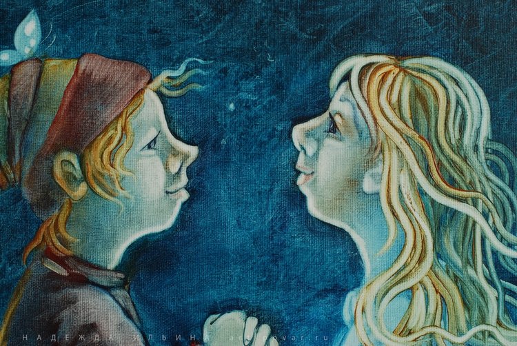 Сказочные полотна в стиле фэнтези Надежды Ильиной