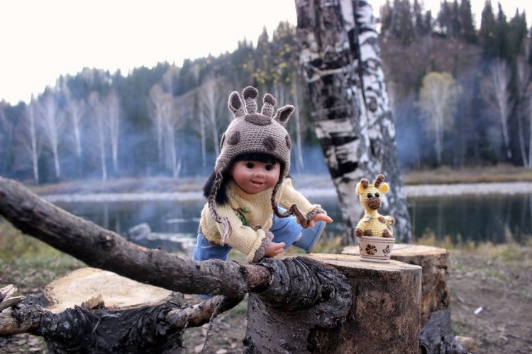 Осень моих вихтелят 2 — Куклы Rosemarie Anna Muller (Мюллер): Вихтели (Wichtel)