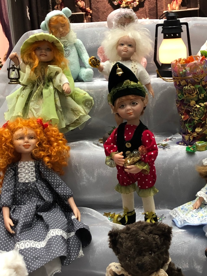 "Искусство куклы" 2019 - приглашаю прогуляться по выставке... ч.6 - завершающая