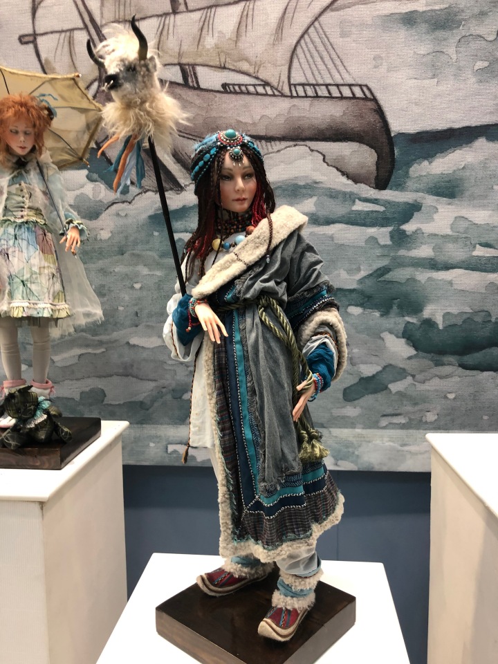 "Искусство куклы" 2019 - приглашаю прогуляться по выставке... ч.1