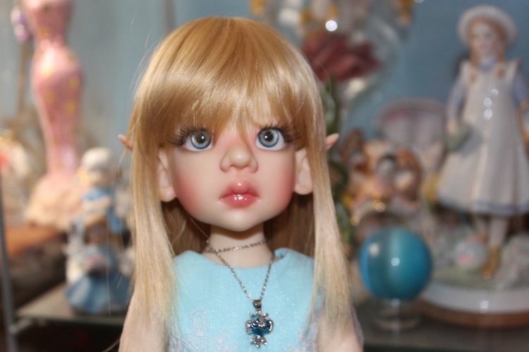 Талисса в весеннем саду — Куклы Kaye Wiggs (Кайе Виггс): авторские BJD (БЖД)