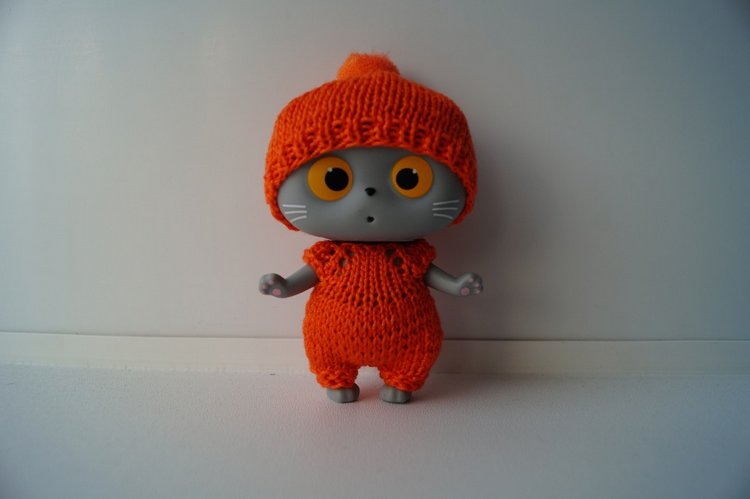 Модные котятки. Лили и Басик в обновках