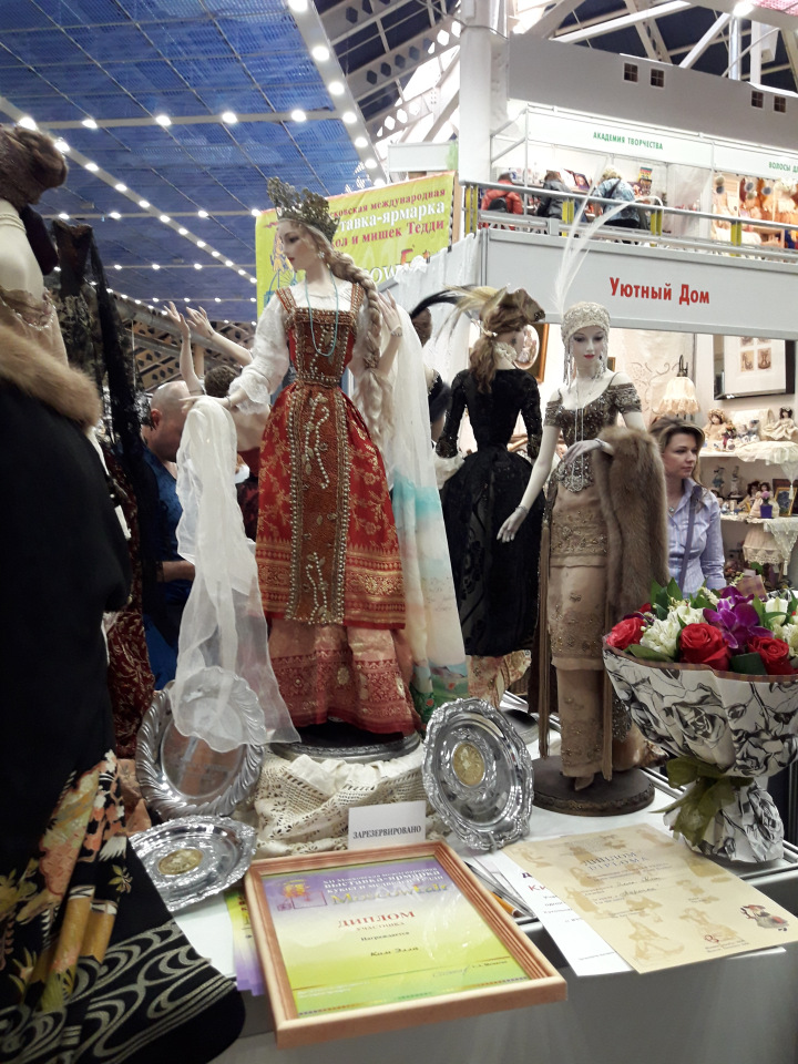 Moscow Fair Московская международная выставка кукол на Тишинке 13 - 15 апреля 2018. Мой фотообзор