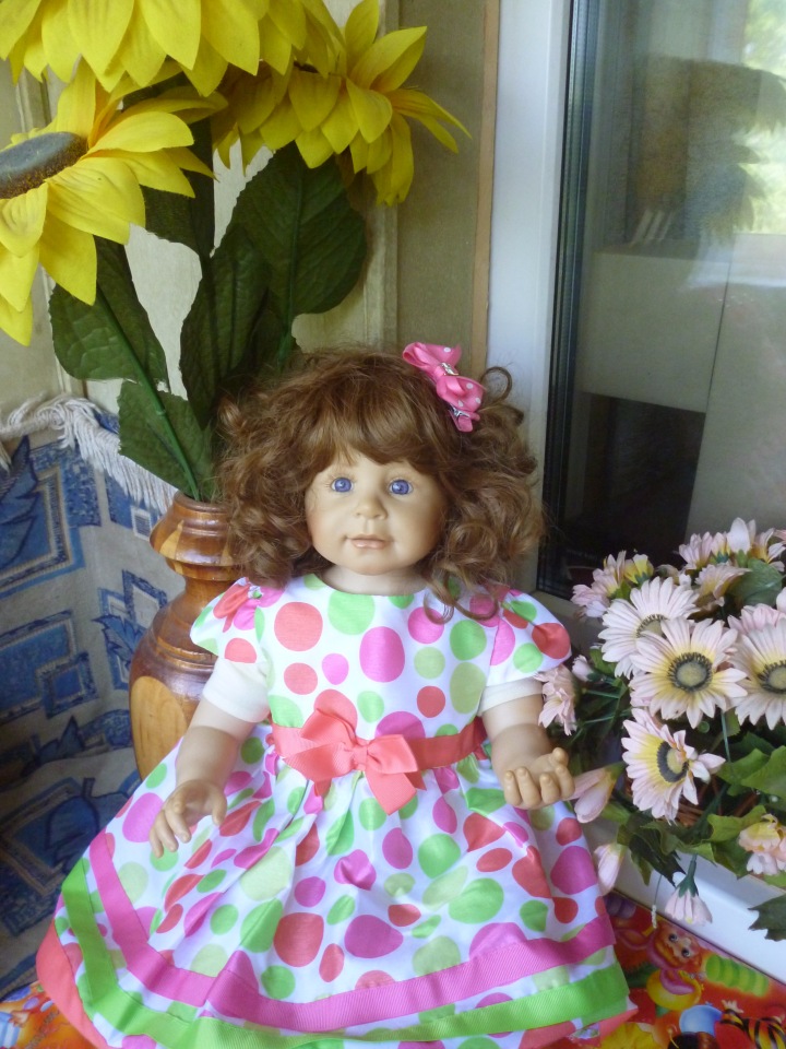 Милая Леони от Bettine Klemm. Коллекционная кукла фирмы Zapf Creation (фото 3)