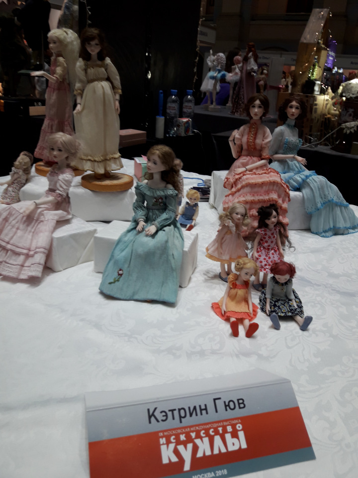 Искусство Куклы. Гостиный двор 2018. Выставку моими глазами - часть 2