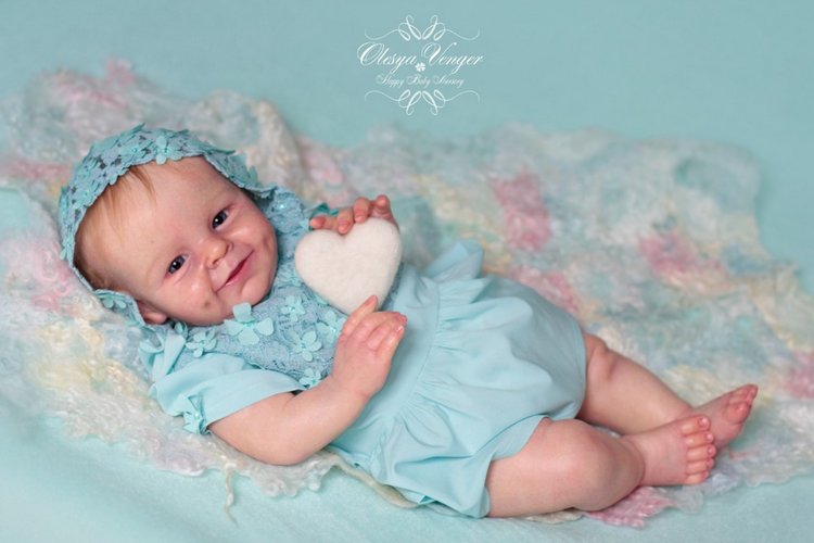 Прототип Shaya от скульптора Bonnie Sieben. Кукла реборн Олеси Венгер