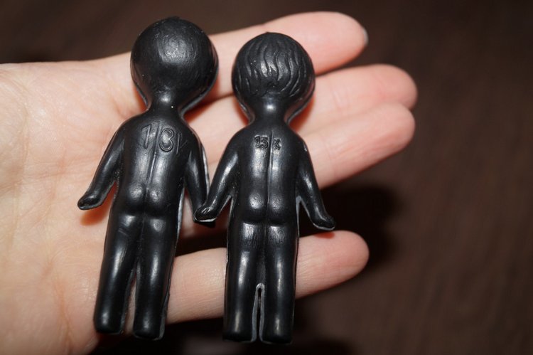 Резиновые советские пупсики до 10,5см - моя коллекция №2