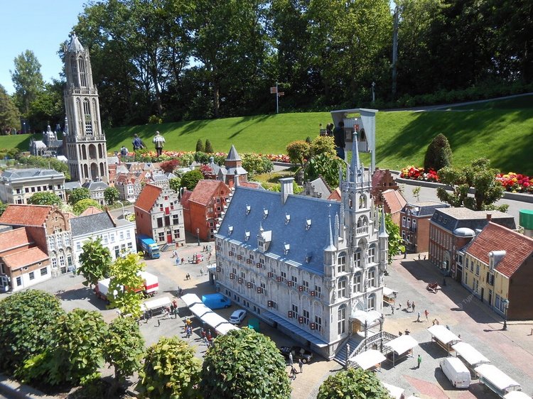 Парк миниатюр Madurodam Голландия