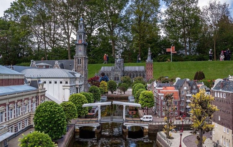 Парк миниатюр Madurodam Голландия (фото 8)