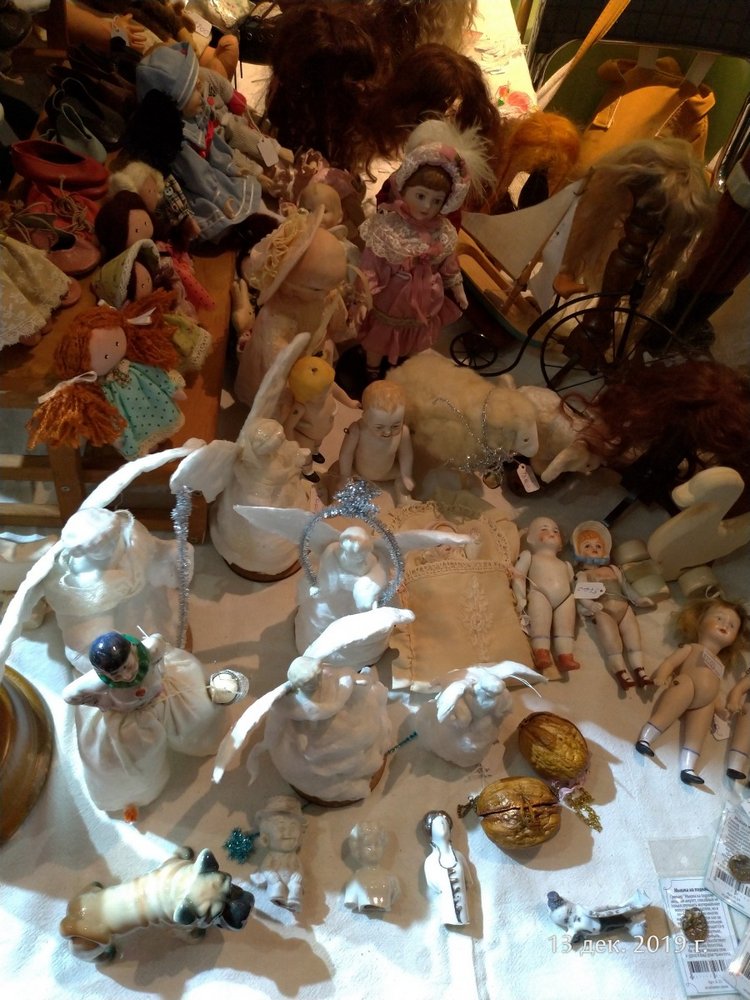 X Международная выставка "Искусство куклы" в Гостином дворе. Часть 1