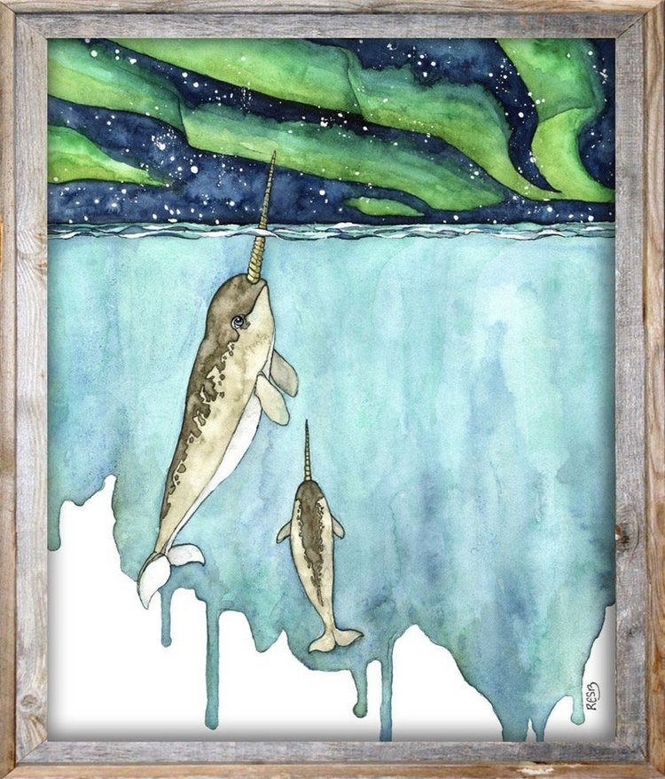 TheColorfulCatStudio - Иллюстрации подводного мира by Rachel Byler