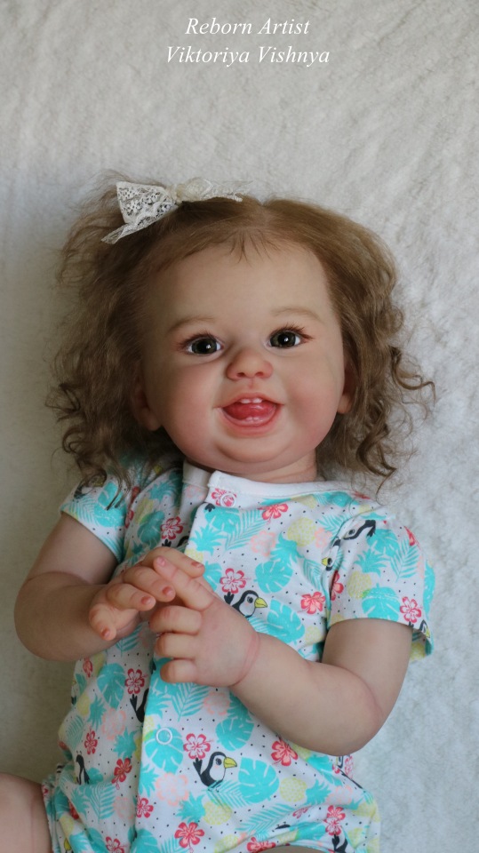 Малышка Хулиганка... куколка реборн Виктории Вишни
