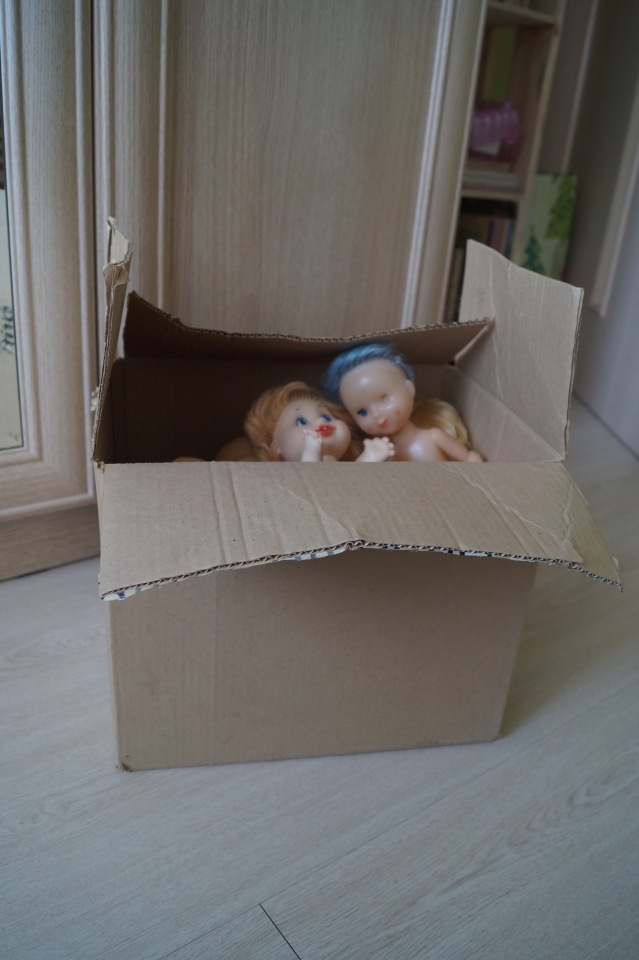 Коробка советских игрушек из бабушкиного дома