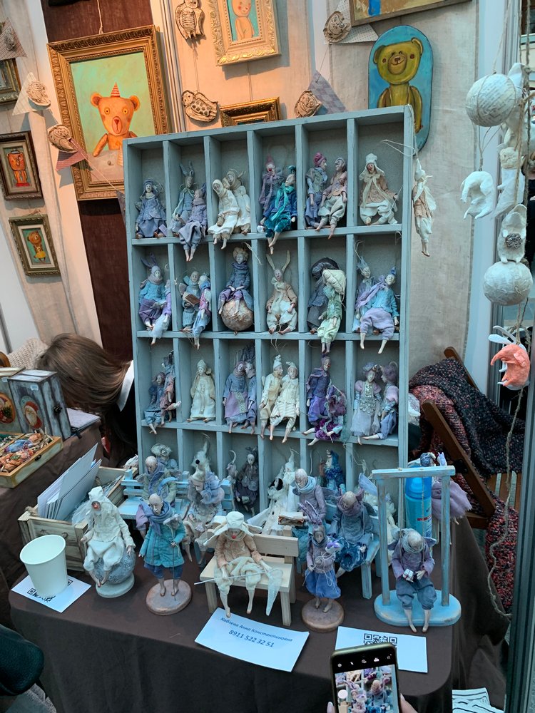 Искусство КУКЛЫ - Москва, декабрь 2021 ЧАСТЬ 3 (последняя)